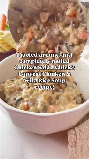 Chicken Salad Chick Wild Rice Soup Copycat Recipe