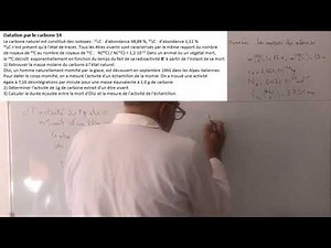 Datation par le carbone -14