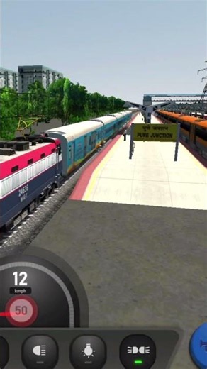 WAP4 TRAINS HIGH SPEED CROSSING | TRAIN CROSSING TRAIN SIMULATOR #indianrailways #trainsimulator