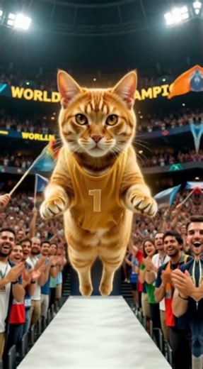 Fast Running Cat 🐱💨 | Funny Cat Sprint Compilation | Speedy Cat in Action