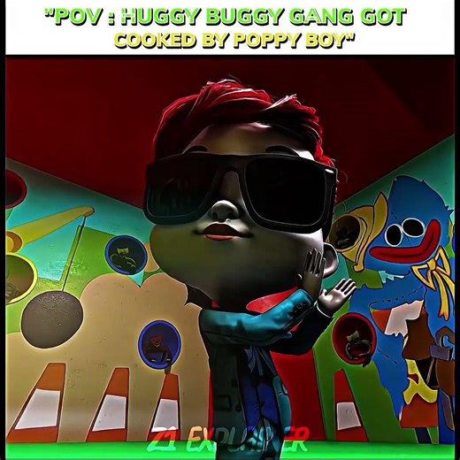 Huggy Wuggy Gang Got Cooked By Poppy Boy 💀 #poppyplaytime #poppyplaytimechapter5 #prototype