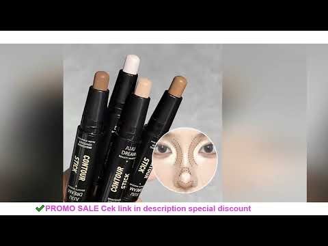 Double-ended dual-purpose high-light trimming stick, three-dimensional contour, nose shadow, facial