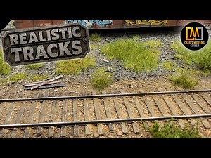 How To Model The Most Realistic Railroad Track Possible!