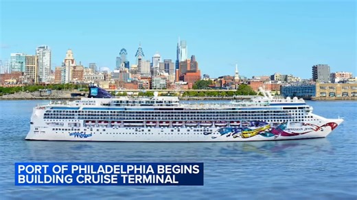 Construction begins on new cruise terminal in Philadelphia
