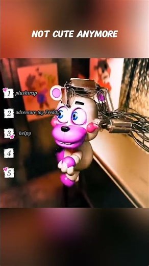 Fnaf ar #edit Not cute anymore random animatronics animation #fnafar #viral #shorts