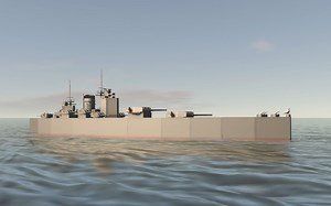 【NavalArt】高速袖珍版纳尔逊级战列舰！30节航速和14英寸舰炮的高效组合~