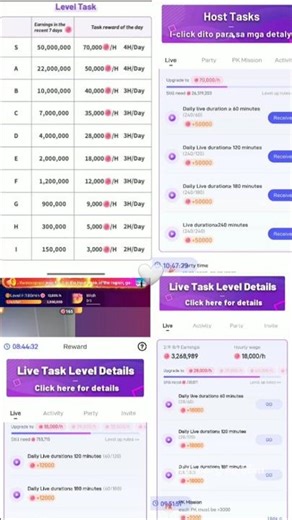 📊 Poppo Live Task Chart Explained | Daily Levels & Earning Tips 2025
