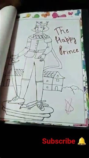 project file beautiful of English class 10th happy prince project file #assignment #project file#10