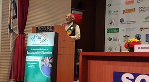 Dr Ram Boojh, CEO, Mobius Foundation gave the concluding statement and urged on environmental education that equips students to navigate a changing environment with the proper knowledge of self-sufficiency, science and conservation. #4thICSE2022 #MobiusFoundation #MobiusICSE2022 | Mobius Foundation