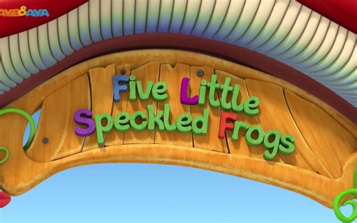 [Dave And Ava] [24] Five Little Speckled Frogs Nursery Rhymes from Dave and Ava