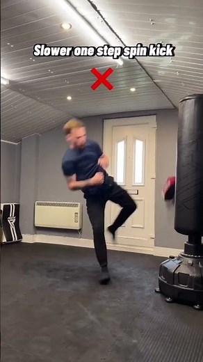 How to Do a Faster One-Step Spinning Kick | Kick Speed Tutorial