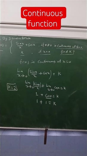 continuous function problem 12 #continuity
