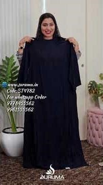 ST4782- CASUAL WEAR IMPORTED FABRIC AND COTTON RAYON FABRIC LUCKNOW WORK LONG TOP•