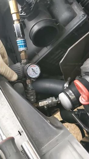 2003 Sprinter OM612 EGR Boost Leak Test