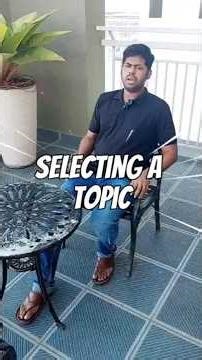 Never Run Out of Ideas: How to Choose a Winning Speech Topic 🚀