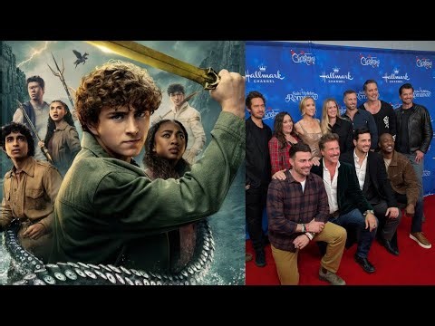 Holiday Magic with Percy Jackson & Hallmark Stars | The BUZZ