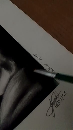 drawing using graphite pencil and charcoal powder #drawing #art #sketch #foryou #subscribers