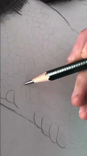 How to draw a realistic snake #art #hyperrealstic