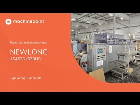 NEWLONG 1546TS+538HS Paper bag making machines | NEWLONG Machines