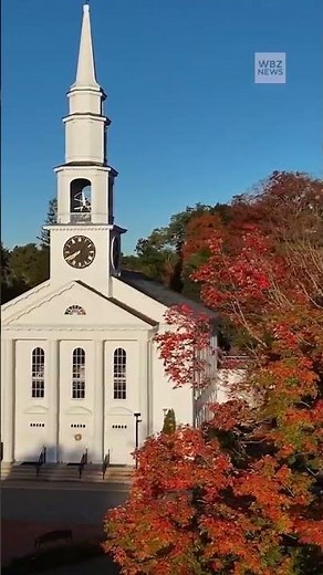 Fall foliage is bursting across Massachusetts