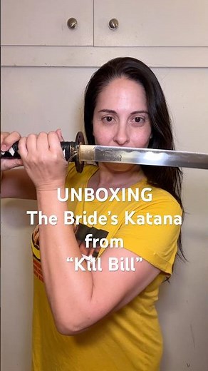 Unboxing The Bride’s Katana from “Kill Bill”