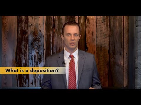 What to Know If You're a Witness in a Deposition