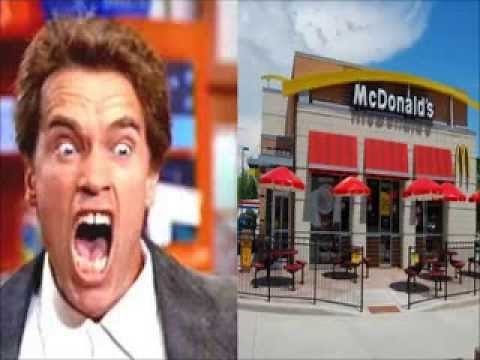 Arnold Schwarzenegger Calls Walmart, McDonald's, and Subway (Soundboard pranks)