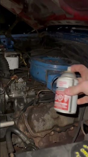 Cold start old truck