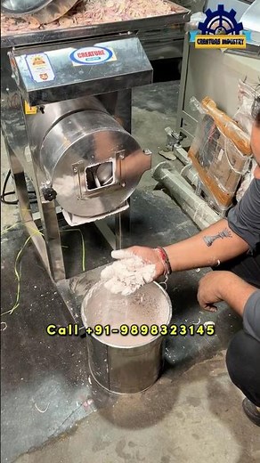 Chopping, Grinding And Making Powder With 2-in-1 Commercial Pulverizer With Dehydrator Machine #yt