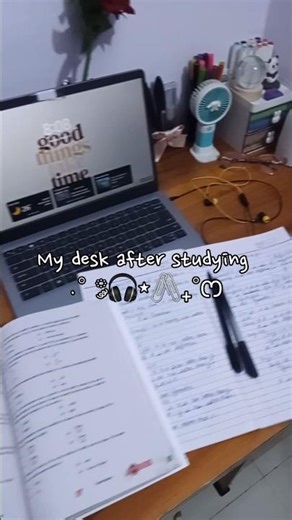 desk transaction ✨️ #studyasthetic #study #desksetup #studymotivation #studywithme