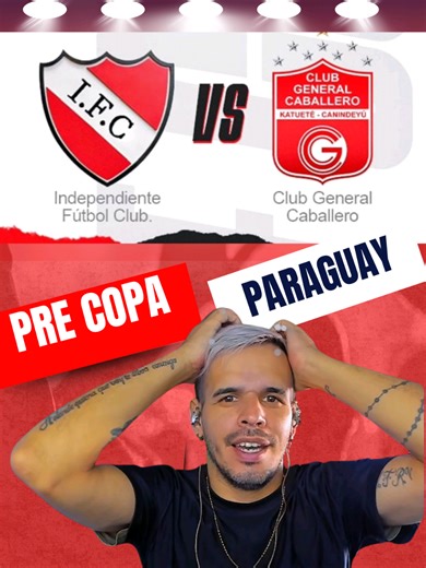 General Caballero Golea 3-0 a Independiente en la Pre Copa Paraguay