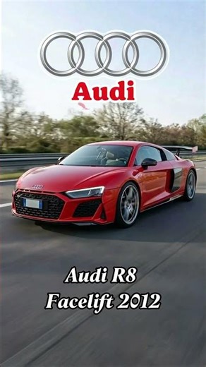 Audi R8 Evolution (2006–2023) | The V10 Supercar Era #AudiR8 #Audi #Supercar