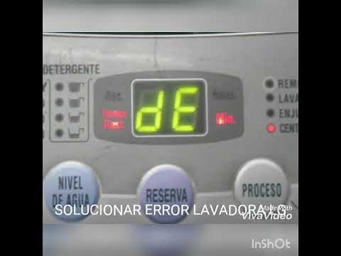 Error DE lavadora LG.