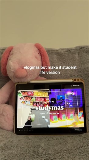 new video up! #vlogmas #studentlife #study #vlog #student #examseason #studytuber #christmas #cozy