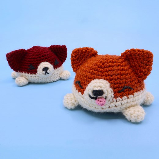 Reversible Critter Crochet Amigurumi Pattern - Sir Purl Grey