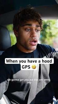 When you have a hood GPS 🥷🏽🤣 #comedyshorts #sketchcomedy #snl