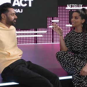 841K views · 7K reactions | Lilly Singh visited Hasan for a behind the scenes tour of the Patriot Act studio and to get some advice before the launch of her new show. | Patriot Act with Hasan Minhaj | Facebook