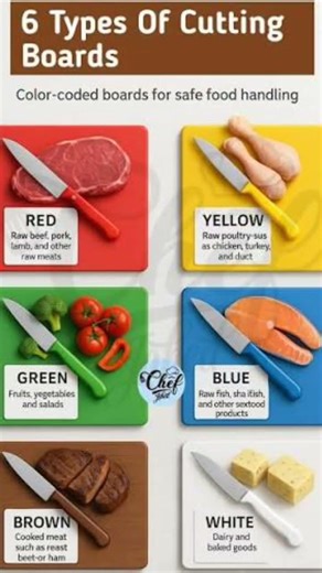 Kitchen Hygiene Basics: Cutting Board Colors Guide