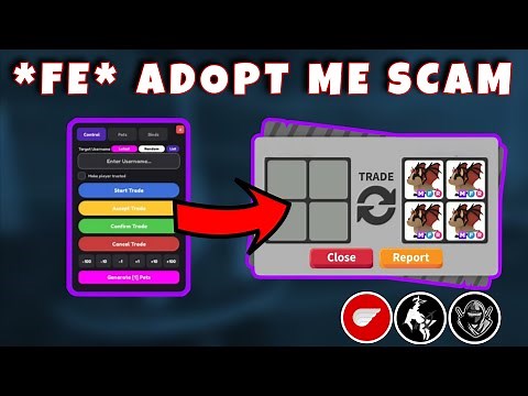 *FE* Adopt Me Script 2026 | Trade Scam, Pet Spawner, Force Accept, Freeze Trade | Pastebin Script!