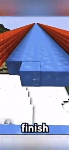 Minecraft ice bridge #fyp #tiktok | minecraft