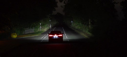 Audi Q3 Digital Matrix LED Headlights - Night Ride
