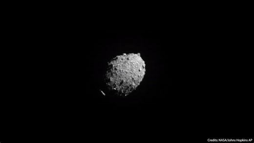 106K views · 3K reactions | We have impact! Check out NASA's DART spacecraft slamming into an asteroid 勞 | IFLScience | Facebook
