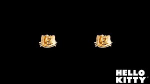 Watch Hello Kitty 10K Gold Earrings - Hello Kitty Stud Earrings on Amazon Live