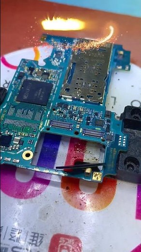 Samsung A12 CPU & EMMC Remove Best Trick | 100% Safe Method Dead Phone Repair | Wasim Alfiya Mobile