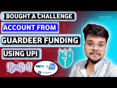 I BOUGHT A CHALLENGE 🎯ACCOUNT FROM GUARDEER FUNDING BY UPI FULL TUTORIAL BY || YOOVANSH ||