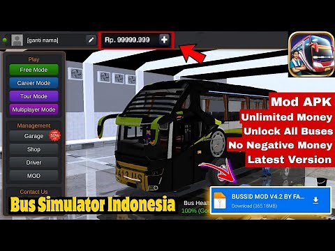Bussid!! Bus Simulator Indonesia Mod Apk V4.2 | Unlimited Money - Fully Unlocked | Maher Sab Gaming