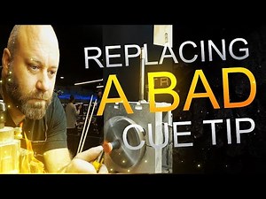 Replacing a Bad Cue Tip | Installation and Explanation 🔥 #billiards #pool