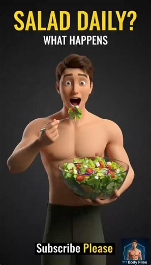 What Happens If You Eat Salad Every Day? #SaladBenefits #HealthyEating #facts #education