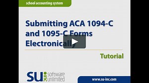 Training Tutorials - Submitting ACA 1094-C and 1095-C Forms Electronically