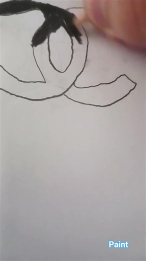 Logo Teil 4 (Chanel) #foryoupage #shorts #drawing